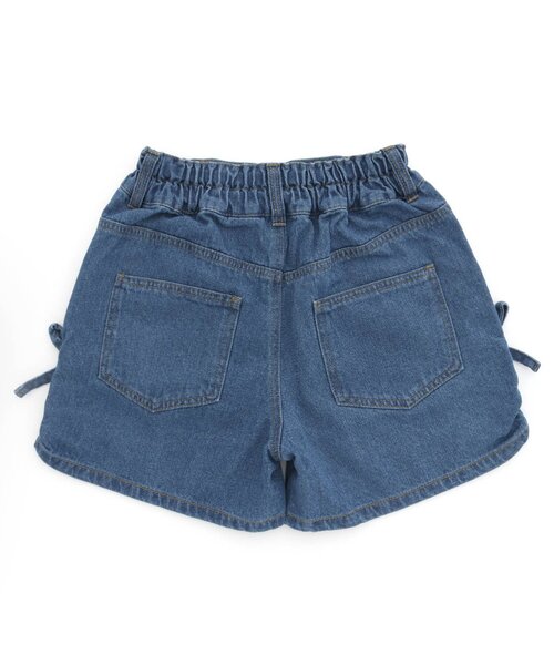 algy（アルジー）の「シャーリングショーパン（その他パンツ・キッズ・ネイビー/ブルー/アイボリー・SMALL/MEDIUM/X-SMALL/XX-SMALL/XXX-SMALL）」の4枚目の写真
