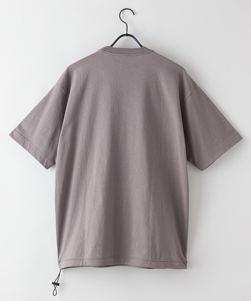 OUTDOOR PRODUCTS(アウトドアプロダクツ)の「ワンポイントロゴ ビッグシルエット USAコットンユーティリティーTシャツ(Tシャツ/カットソー・メンズ・ホワイト/ブラウン/オリーブ・X-LARGE/LARGE/MEDIUM)」の7枚目の写真