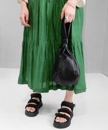 minia | 厚底ベルクロスポーツサンダル(サンダル)