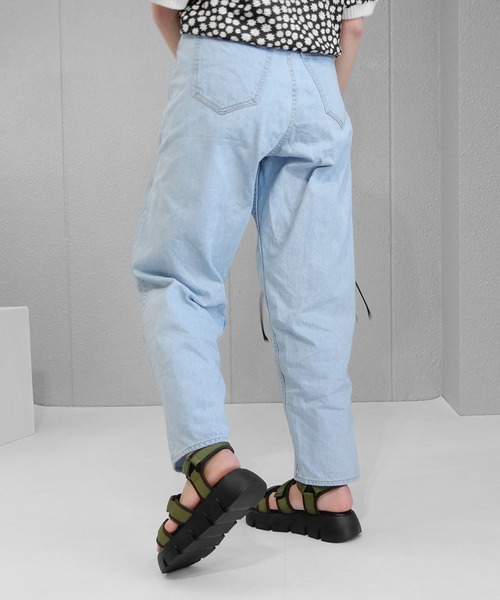 minia（ミニア）の「厚底ベルクロスポーツサンダル（サンダル・レディース・ブラック/ベージュ/カーキ/レオパード・S/M/L/LL）」の16枚目の写真