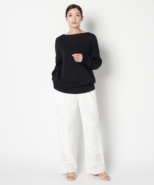 美品 HELIOPOLE CROCHET LACE KNIT PANTs HELIOPOLE（エリオポール）の「CROCHET LACE KNIT PANTs（その他