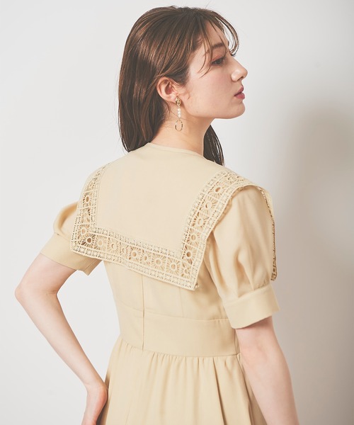 Taylor愛用ブランド♪Avonlea Dress*レースカラーワンピース 31 Sons de mode（トランテアン ソン ドゥ モード）の「レース