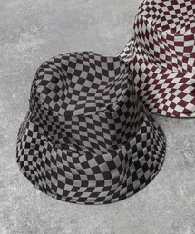 JEANASIS | リバーシブルフラッグチェックバケハ/266903(ハット)