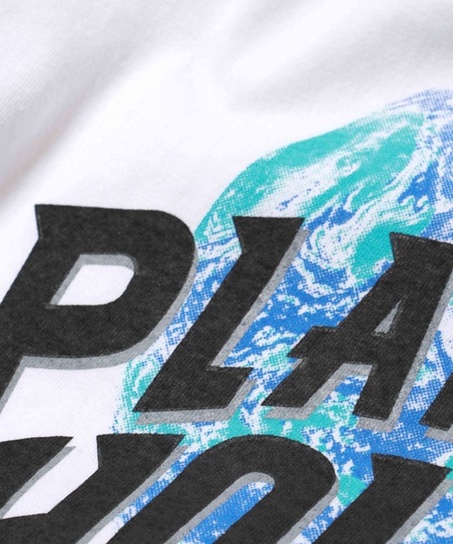 NO NEED(ノーニード)の「PLANETプリントBIGシルエットTシャツ オーバーサイズ/プリントロゴ/ビッグシルエット(Tシャツ/カットソー・メンズ・ホワイト/ブラック/バイオレット/チャコール・フリ-)」の18枚目の写真