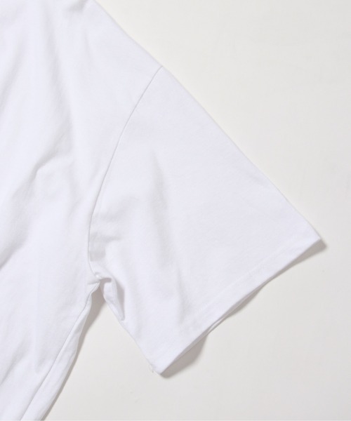 NO NEED(ノーニード)の「PLANETプリントBIGシルエットTシャツ オーバーサイズ/プリントロゴ/ビッグシルエット(Tシャツ/カットソー・メンズ・ホワイト/ブラック/バイオレット/チャコール・フリ-)」の16枚目の写真