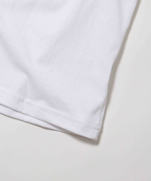 NO NEED(ノーニード)の「PLANETプリントBIGシルエットTシャツ オーバーサイズ/プリントロゴ/ビッグシルエット(Tシャツ/カットソー・メンズ・ホワイト/ブラック/バイオレット/チャコール・フリ-)」の17枚目の写真