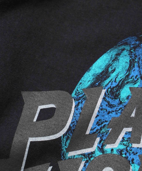 NO NEED(ノーニード)の「PLANETプリントBIGシルエットTシャツ オーバーサイズ/プリントロゴ/ビッグシルエット(Tシャツ/カットソー・メンズ・ホワイト/ブラック/バイオレット/チャコール・フリ-)」の20枚目の写真