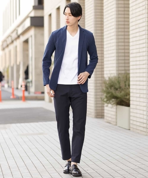 a.v.v(アーヴェヴェ)の「【軽撥水/接触冷感】ストレッチコードレーン5PKアンクルパンツ(その他パンツ・メンズ・ライトブルー/アイボリー/ネイビー/ブラック/ベージュ/ライトグレー・46/48/50/44/52)」の7枚目の写真