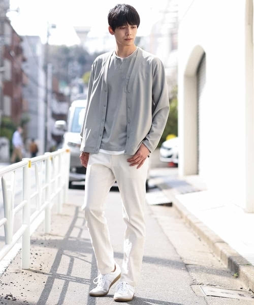 a.v.v(アーヴェヴェ)の「【軽撥水/接触冷感】ストレッチコードレーン5PKアンクルパンツ(その他パンツ・メンズ・ライトブルー/アイボリー/ネイビー/ブラック/ベージュ/ライトグレー・46/48/50/44/52)」の19枚目の写真