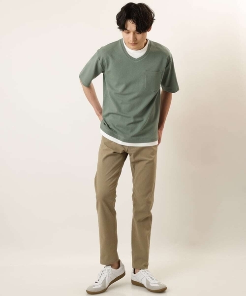 a.v.v(アーヴェヴェ)の「【軽撥水/接触冷感】ストレッチコードレーン5PKアンクルパンツ(その他パンツ・メンズ・ライトブルー/アイボリー/ネイビー/ブラック/ベージュ/ライトグレー・46/48/50/44/52)」の22枚目の写真