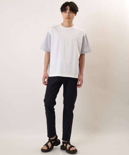 a.v.v(アーヴェヴェ)の「【軽撥水/接触冷感】ストレッチコードレーン5PKアンクルパンツ(その他パンツ・メンズ・ライトブルー/アイボリー/ネイビー/ブラック/ベージュ/ライトグレー・46/48/50/44/52)」の13枚目の写真