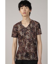 TORNADO MART | TORNADO MART∴アニマルプリントタックJQ半袖カットソー(Tシャツ/カットソー)