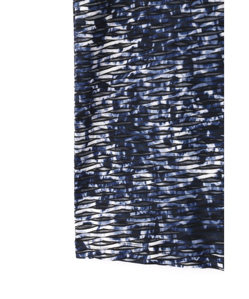 TORNADO MART(トルネードマート)の「TORNADO MART∴アニマルプリントタックJQ半袖カットソー(Tシャツ/カットソー・メンズ・イエロー/ブルー・M/L/LL)」の7枚目の写真