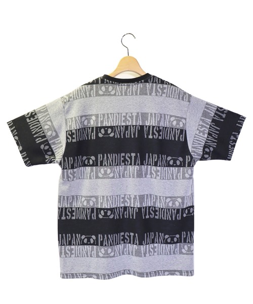 PANDIESTA（パンディエスタ）の「パンダジャガード ボーダーTシャツ (M2)（Tシャツ/カットソー・メンズ・ブラック/ベージュ/グレー・M/L/XL/XXL）」の10枚目の写真