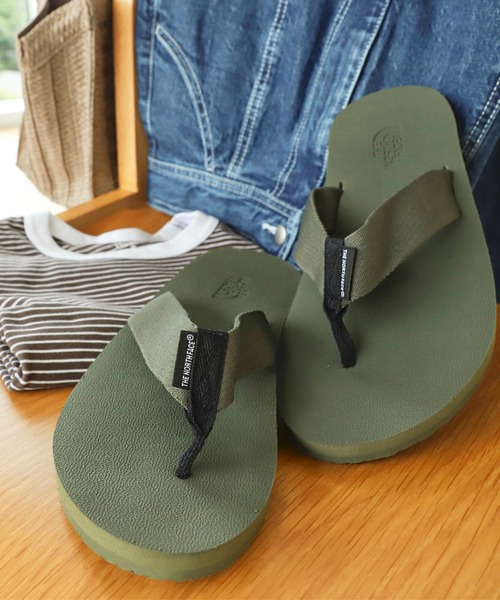 Ray BEAMS（レイビームス）の「THE NORTH FACE / フラッフィ フリップ フロップ レペンテ（サンダル・レディース・ブラック/オリーブ・6/7/5）」の16枚目の写真