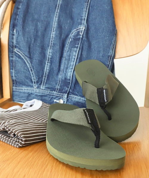 Ray BEAMS（レイビームス）の「THE NORTH FACE / フラッフィ フリップ フロップ レペンテ（サンダル・レディース・ブラック/オリーブ・6/7/5）」の17枚目の写真