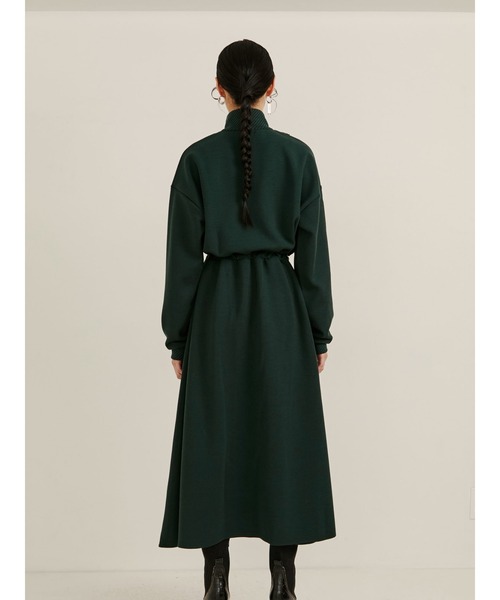 PAMEO POSE 半袖ミニワンピース グリーン PAMEO POSE 「PAMEO POSE」 半袖ワンピース SMALL グリーン