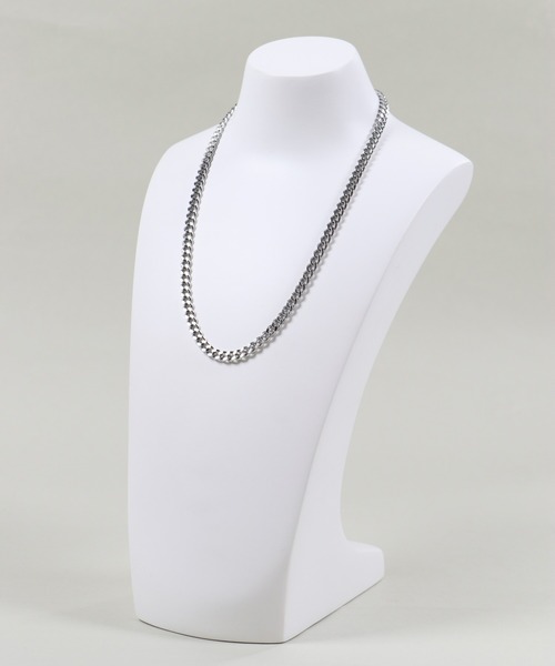 SPINNS（スピンズ）の「【金属アレルギー対応】50cm ステンレスチェーンネックレス（ネックレス・メンズ・シルバー系1/シルバー系3/シルバー系2・ONESIZE）」の7枚目の写真