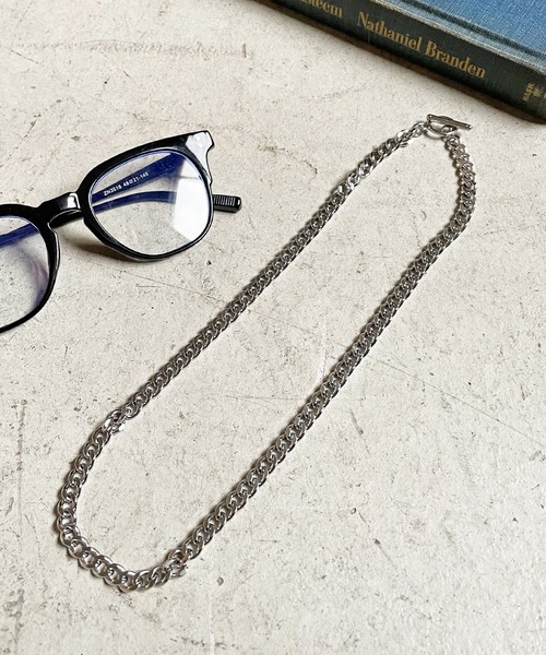 SPINNS（スピンズ）の「【金属アレルギー対応】50cm ステンレスチェーンネックレス（ネックレス・メンズ・シルバー系1/シルバー系3/シルバー系2・ONESIZE）」の16枚目の写真