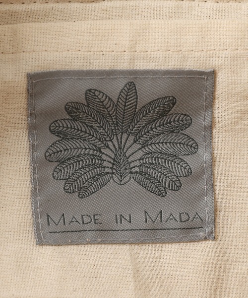 MADE IN MADA（メイドインマダ）の「【MADE IN MADA/メイドインマダ】KOKO BAG：バッグ（トートバッグ・レディース・ナチュラル・FREE）」の12枚目の写真