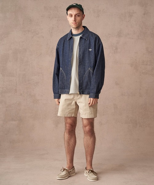 DANTON（ダントン）の「DANTON | コットンオックス イージーショーツ MEN（その他パンツ・メンズ・グレイッシュベージュ/オリーブ/ピンク・44/42/40）」の2枚目の写真