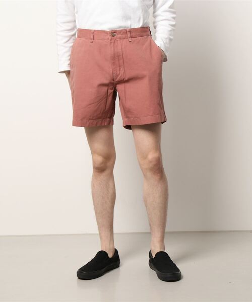 DANTON（ダントン）の「DANTON | コットンオックス イージーショーツ MEN（その他パンツ・メンズ・グレイッシュベージュ/オリーブ/ピンク・44/42/40）」の18枚目の写真