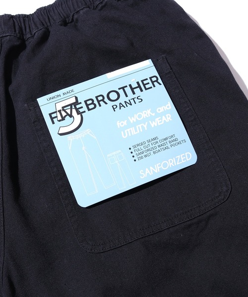 FIVE BROTHER（ファイブブラザー）の「FIVE BROTHER/ファイブブラザー ワークイージーパンツ（その他パンツ・メンズ・ブラック/ホワイト/ネイビー/ベージュ・M/XL/L）」の12枚目の写真