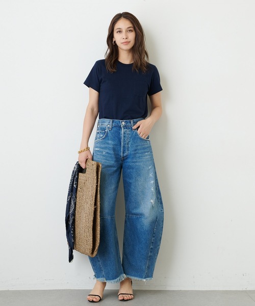 MADE IN MADA（メイドインマダ）の「【MADE IN MADA】ラフィアビッグトート（トートバッグ・レディース・ブラウン/ライトグレー・FREE）」の9枚目の写真