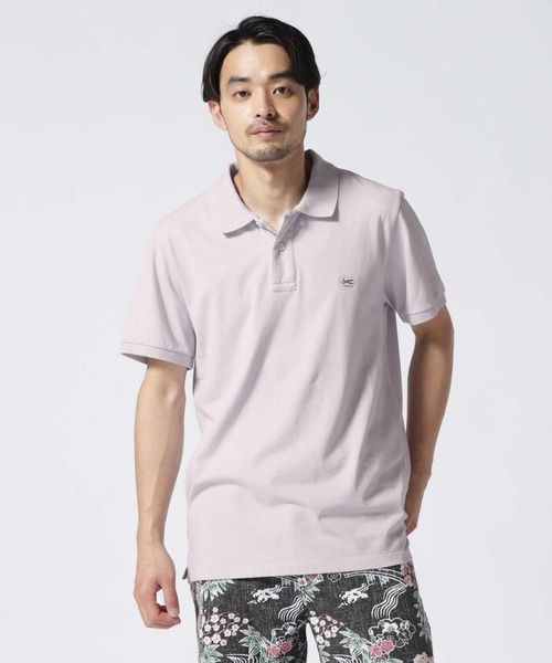 DENHAM（デンハム）の「DENHAM/デンハム/REGENCY POLO SHIRT（ポロシャツ・メンズ・パープル・SMALL/MEDIUM/X-LARGE/LARGE）」の3枚目の写真