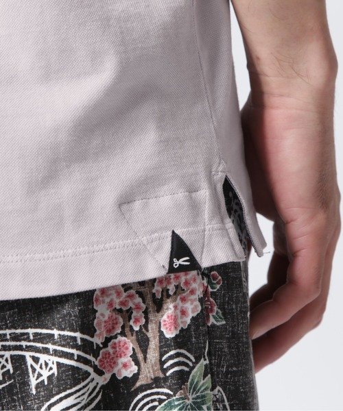 DENHAM（デンハム）の「DENHAM/デンハム/REGENCY POLO SHIRT（ポロシャツ・メンズ・パープル・SMALL/MEDIUM/X-LARGE/LARGE）」の7枚目の写真