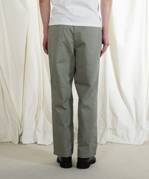 O（オー）の「O- N.N.Z. DRILL-CHINOS（チノパンツ・メンズ・ミント・32inch/30inch）」の2枚目の写真