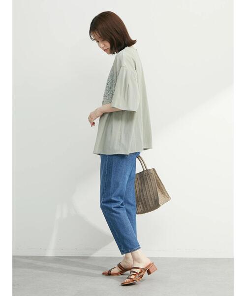 ELENCARE DUE（エレンカーレデュエ）の「・ELENCARE DUE ケミカルレースブラウス（シャツ/ブラウス・レディース・ブラック/オフホワイト/ライトカーキ・FREE）」の5枚目の写真