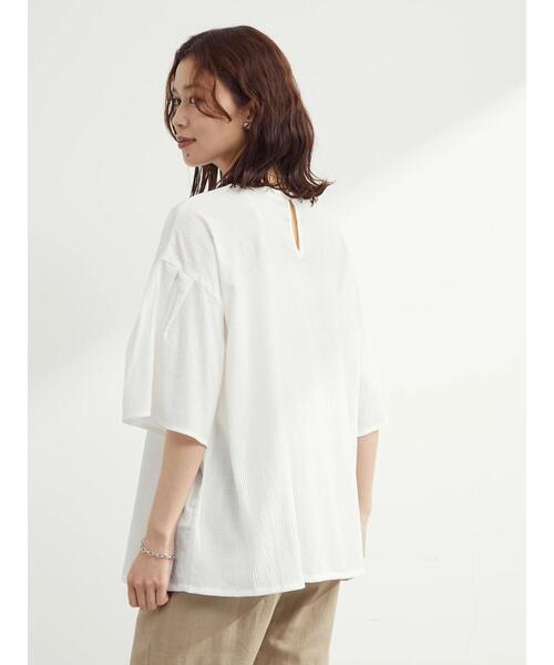 ELENCARE DUE（エレンカーレデュエ）の「・ELENCARE DUE ケミカルレースブラウス（シャツ/ブラウス・レディース・ブラック/オフホワイト/ライトカーキ・FREE）」の18枚目の写真