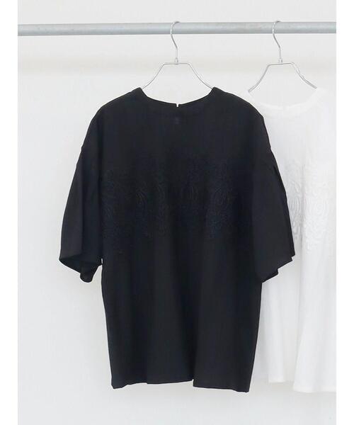 ELENCARE DUE（エレンカーレデュエ）の「・ELENCARE DUE ケミカルレースブラウス（シャツ/ブラウス・レディース・ブラック/オフホワイト/ライトカーキ・FREE）」の21枚目の写真