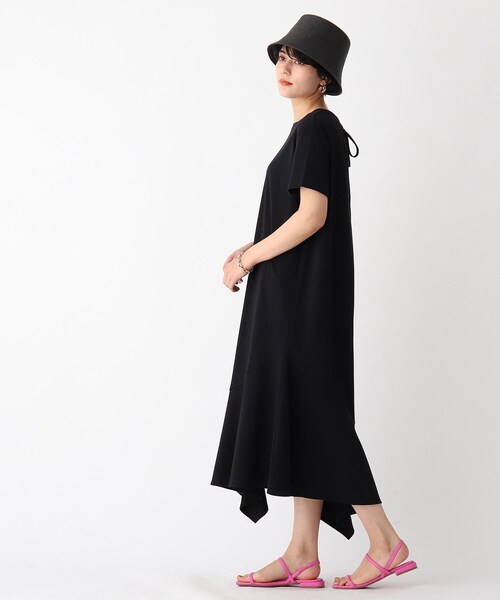 OPAQUE.CLIP(オペークドットクリップ)の「◆【C】イレヘムバックシャンカットソーワンピース【WEB限定サイズ】(ワンピース・レディース・チャコールグレー/ブラック/カーキ・40/38/36)」の19枚目の写真