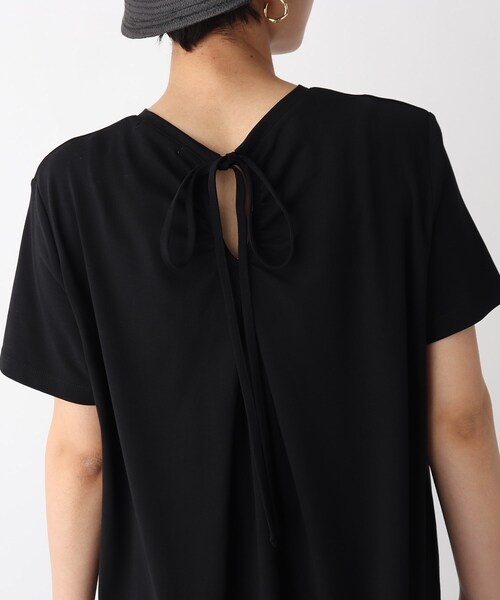 OPAQUE.CLIP(オペークドットクリップ)の「◆【C】イレヘムバックシャンカットソーワンピース【WEB限定サイズ】(ワンピース・レディース・チャコールグレー/ブラック/カーキ・40/38/36)」の22枚目の写真