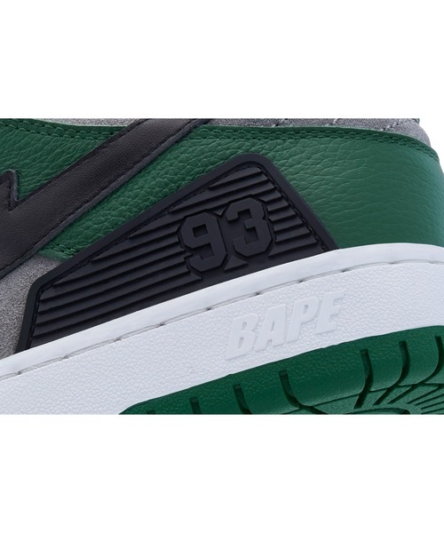 A BATHING APE（アベイシングエイプ）の「BAPE SK8 STA #1 M（スニーカー・メンズ・レッド/グリーン/ネイビー・7/8/8.5/9/9.5/10/11/12/13）」の7枚目の写真