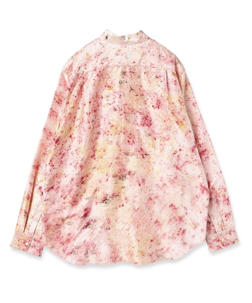 anlio(アンリオ)の「【NANUA】NATURAL UNEVEN DYED SILK SHIRT(シャツ/ブラウス・メンズ・ピンク・LARGE)」の2枚目の写真