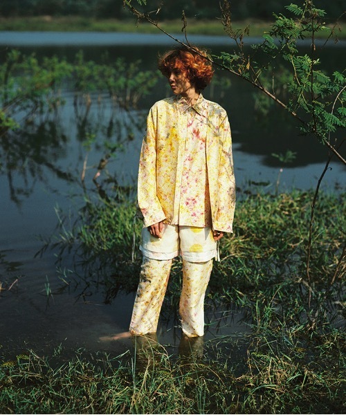 anlio(アンリオ)の「【NANUA】NATURAL UNEVEN DYED SILK SHIRT(シャツ/ブラウス・メンズ・ピンク・LARGE)」の9枚目の写真