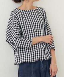 BEARDSLEY | シャツTシャツ：ドットとギンガムチェックが登場！ふわふわカーディガンのインナーに(シャツ/ブラウス)