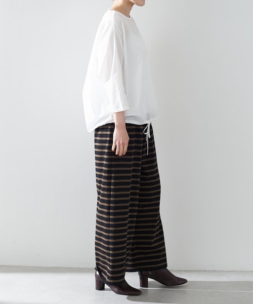 BEARDSLEY(ビアズリー)の「シャツTシャツ(シャツ/ブラウス・レディース・ホワイト/ブラック/ネイビー/ブラック系その他2/ブラック系その他/バイオレット/グリーン系・FREE)」の17枚目の写真