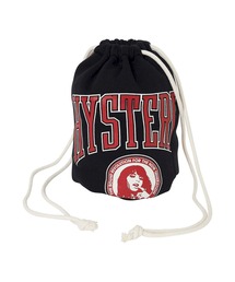 HYSTERIC GLAMOUR | COLLEGE COLLAGE スウェット巾着(トートバッグ)