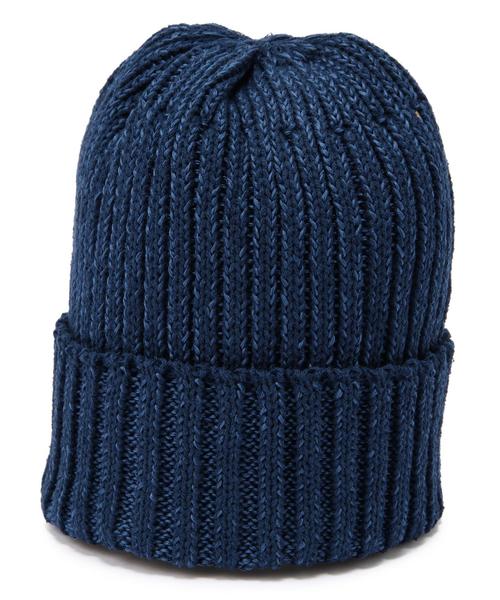 UNITED ARROWS(ユナイテッドアローズ)の「UA ミックス ニット キャップ(ニットキャップ/ビーニー・メンズ・オリーブ/コバルトブルー・フリー)」の5枚目の写真