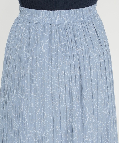 ikka(イッカ)の「カセン消しプリーツスカート(スカート・レディース・オフホワイト/チャコールグレー/スカイブルー/ベージュ・S/M/L)」の10枚目の写真