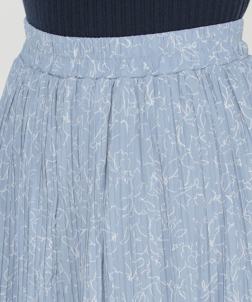 ikka(イッカ)の「カセン消しプリーツスカート(スカート・レディース・オフホワイト/チャコールグレー/スカイブルー/ベージュ・S/M/L)」の12枚目の写真