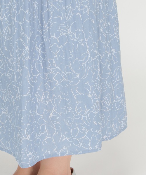 ikka(イッカ)の「カセン消しプリーツスカート(スカート・レディース・オフホワイト/チャコールグレー/スカイブルー/ベージュ・S/M/L)」の13枚目の写真