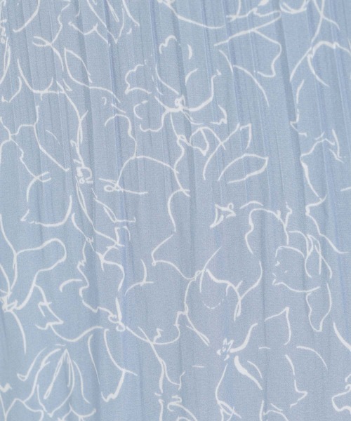 ikka(イッカ)の「カセン消しプリーツスカート(スカート・レディース・オフホワイト/チャコールグレー/スカイブルー/ベージュ・S/M/L)」の15枚目の写真