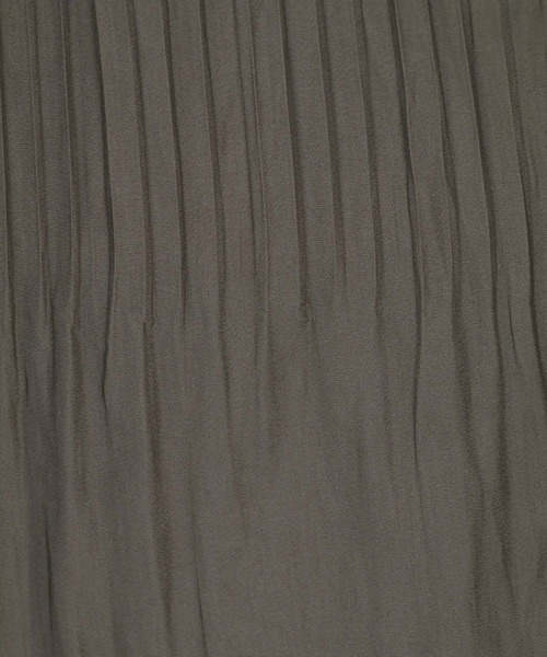 ikka(イッカ)の「カセン消しプリーツスカート(スカート・レディース・オフホワイト/チャコールグレー/スカイブルー/ベージュ・S/M/L)」の16枚目の写真