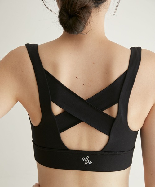 XEXYMIX(ゼクシィミックス)の「【XEXYMIX】ゼラ インテンション X ブラトップ(スポーツブラ・レディース・キャメル/ブラック/ピンク系その他・M/S)」の10枚目の写真