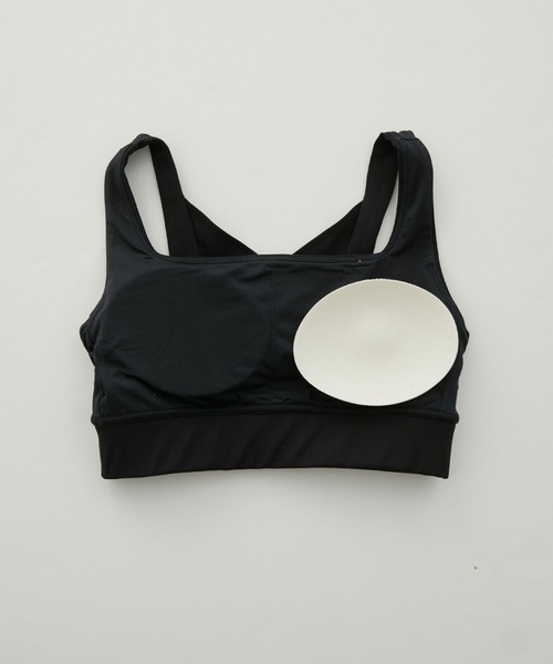 XEXYMIX(ゼクシィミックス)の「【XEXYMIX】ゼラ インテンション X ブラトップ(スポーツブラ・レディース・キャメル/ブラック/ピンク系その他・M/S)」の17枚目の写真